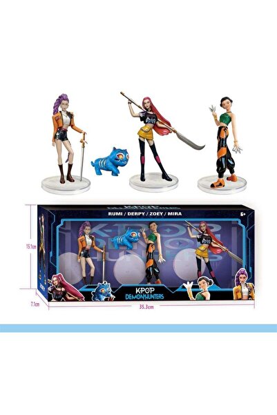 Blue Toys Hunterx Φιγούρες Πολυσυσκευασία με Βάση και Όπλο 10 εκ. (MKY551557)