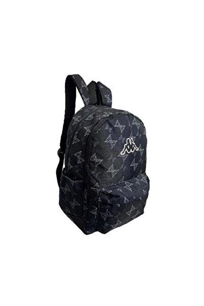 Banadabak School Bag 1963 Black Patterned Three Compartments