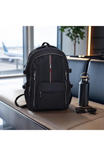 woomino Unisex multi-compartment school backpack - middle school, high school, travel and outdoor