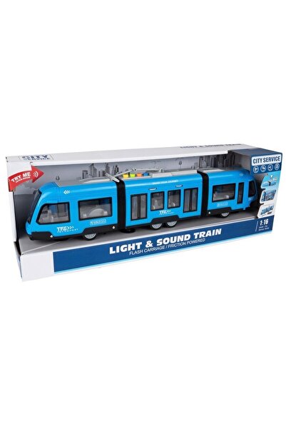 Blue Toys Μπλε Τραμ με Φώτα και Ήχους (MKL874076)