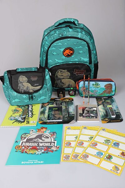 T-Rex x Dekomus "T-Rex Force Collection" Σετ γραφικής ύλης με άδεια Jurassic ...