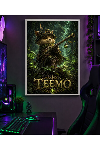 Miutic Print Studio Tablou Gaming League of Legends – Teemo, Vânătorul Toxic,...