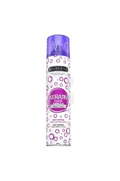 Morfose Spray de păr Perfect Hold pentru fixare puternică, cu cheratină, 250 ml