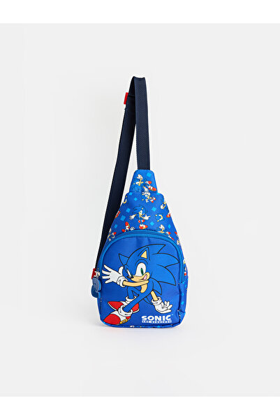 LC Waikiki Sonic Printed Boy's Chest Bag
