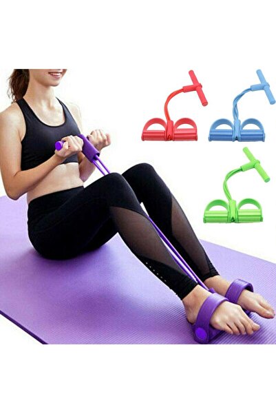 Munico Spor Egzersiz Bantları Esnek Yukarı Çekme İpi Direnç Bantları Pedal Ay...