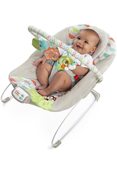 SwaddleMe By Ingenuity Bright Starts Χαρούμενο Σαφάρι Βρεφικό Κάθισμα Αναπαύσ...