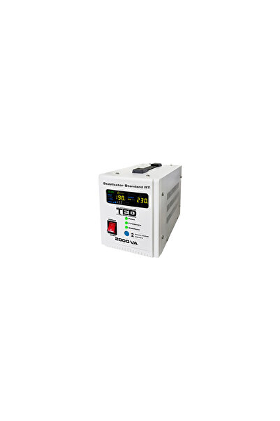TED Stabilizator de tensiune automat, 2000 VA/1200 W, 140-260V, unda sinusoid...