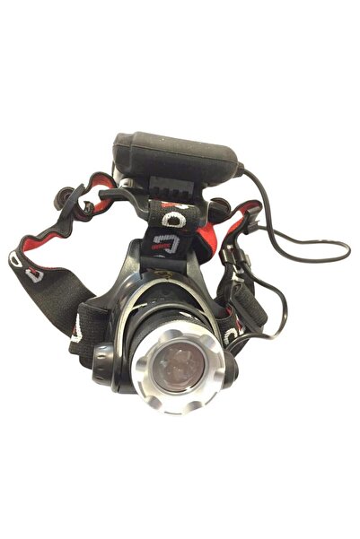 yato Lanterna frontala cu led YT-08591, putere 10W, 450 lm, 4XAA, aluminiu