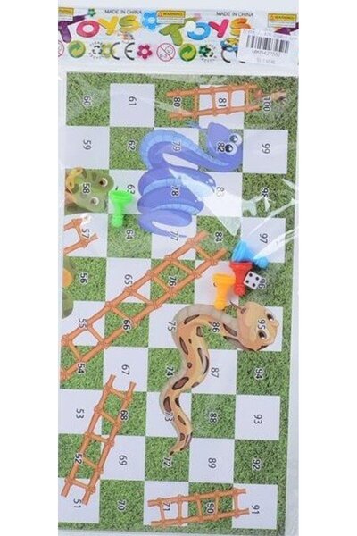 Blue Toys Επιτραπέζιο παιχνίδι Φίδια και Σκάλες (MKN427557)