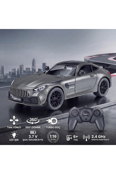 Numaca Uzaktan Kumandalı Full Fonksiyonlu 2.4G RC Spor Araba 26 cm Gerçekçi G...