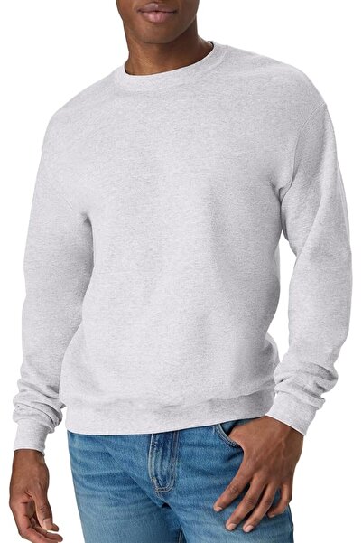 HANES سويت شيرت إيكوسمارت للرجال من هانز، ياقة ضيقة