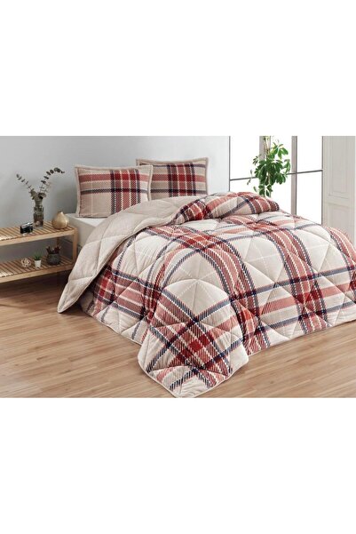 Kapreo Home Comfort Nuvia Yumuşak Dokulu Nano Elyaf Dolgulu Çift Kişilik Yorg...