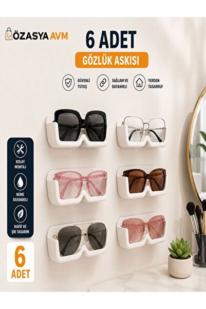 Özasya AVM 6 ADET Gözlük Düzenleyici BEYAZ RENK