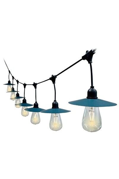 V-TAC Ghirlanda solara, lungime 15.6m, 45W, IP44, 3000K, 50 lm
