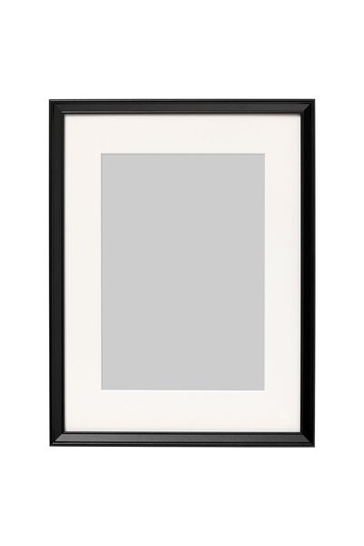 IKEA Modern Siyah Ahşap Fotoğraf Çerçevesi 30x40 cm - Duvar/Masa Dekoratif