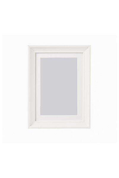 IKEA Modern Beyaz Ahşap Fotoğraf Çerçevesi 13x18 cm - Duvar/Masa Dekoratif