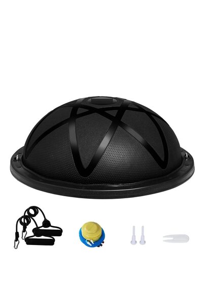 Vivatechnix Dispozitiv jumatate minge pentru echilibru fitness, Pompa picior,...