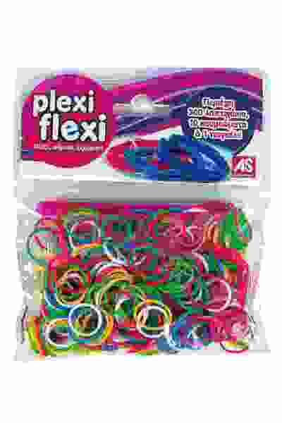 AS the good toy Plexi-Flexi Λαστιχάκια Σακούλα 300 Τεμάχια (25552)