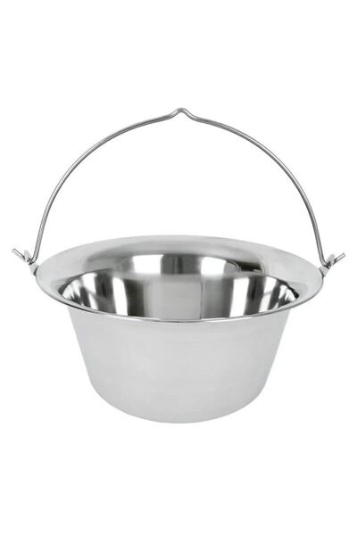 Strend Pro Ceaun inox, Anticorro 8l, toarta de prindere, 34x15cm