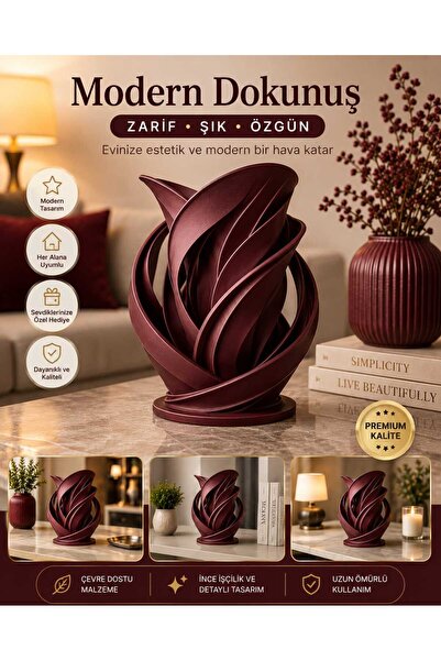 Modern Dekoratif Biblo – Şık Salon ve Masaüstü Dekorasyon Objesi