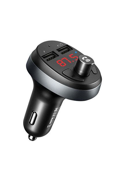 Mcdodo FM Modulator with Car Charger (CC-6880), 2x USB-A, with LED Display, 2...
