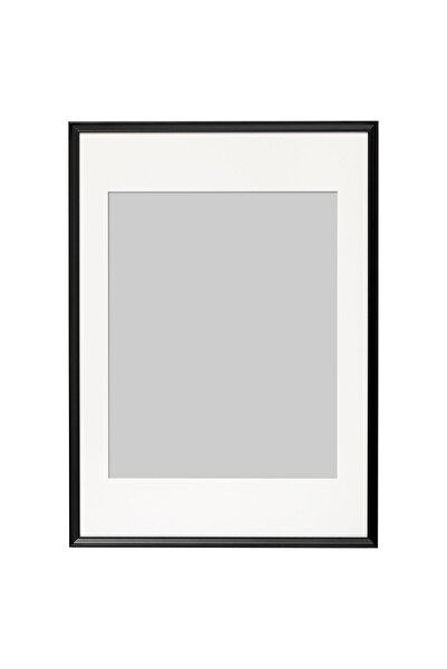 IKEA Modern Siyah Ahşap Fotoğraf Çerçevesi 50x70 cm - Duvar/Masa Dekoratif