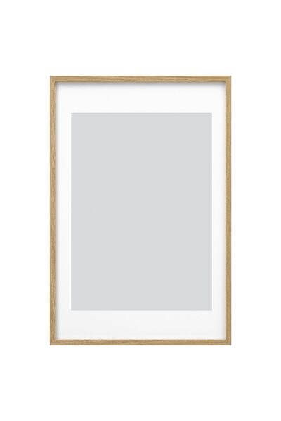 IKEA Modern Kahverengi Ahşap Fotoğraf Çerçevesi 61x91 cm - Duvar/Masa Dekoratif