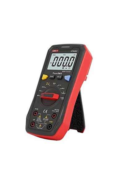unı-t Multimetru digital profesional 10 A, 1000 V DC/AC, testare diode, prote...