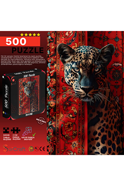 Soi Craft 500 Parça Puzzle İpek ve Pençe #920