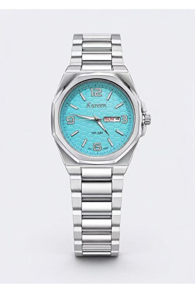 KAREEN Karin Men's Luxury Watch Waterproof Stainless Steel Strap 2 Years Warr...