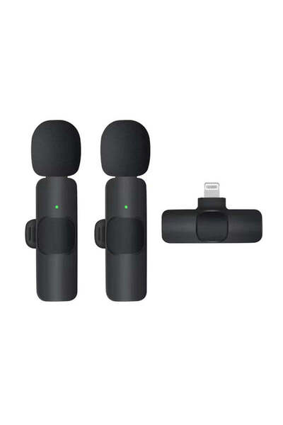 Techsuit Microfon (pachet de 2) Lavalier Wireless XtreamMic (LW1), cu Recepto...