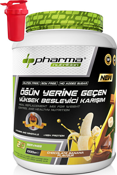 Pharma Nutrition Meal Replacement Nutritional Shake 20 Servings 1000 Gr Choco...
