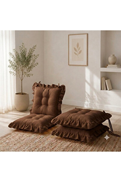MoMMe FIRFIRLI SANDALYE MİNDERİ SAÇAKLI SANDALYE MİNDERİ RATTAN MİNDERİ SIRT ...