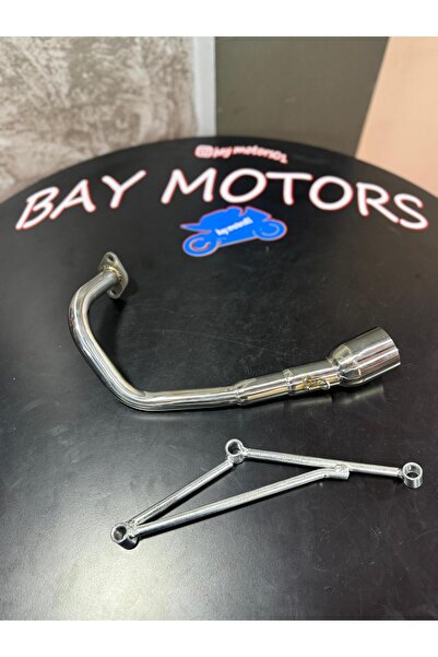 BAY SCOOTER 50cc - 80cc HEADERS (BRAKETLİ) GY6 50CC-80CC UYUMLU