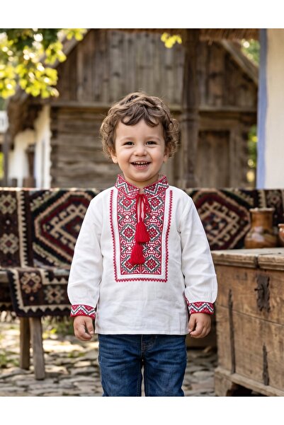 MiniKids IE TRADITIONALA cu broderie Farcas