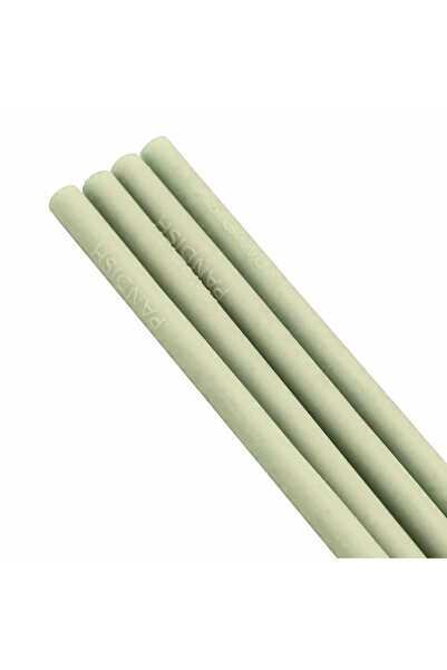 pandish HüpHüp 4'lü Silikon Pipet BPA'sız Matcha Green