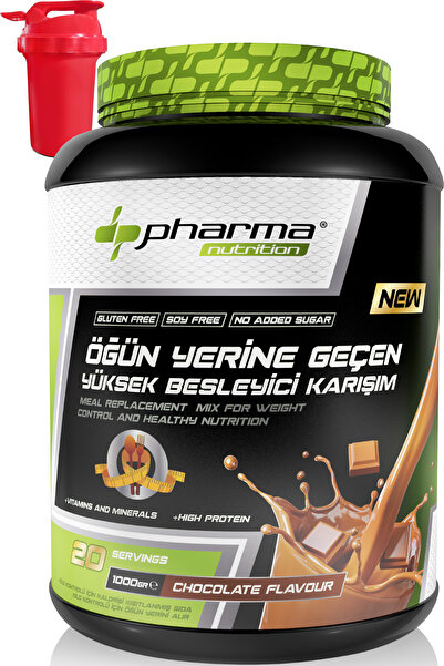 Pharma Nutrition Meal Replacement Nutritional Shake 20 Servings 1000 Gr Choco...