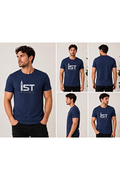 Erkek/Unisex Regular Fit Normal Kesim %100 Pamuklu Yumuşak Dokulu Enjeksiyon Baskılı Tişört