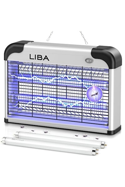 Liba Ηλεκτρική Συσκευή Απώθησης Εντόμων, 20W, Ηλεκτρικός Πλέγμα 2800V, 2 Λαμπ...