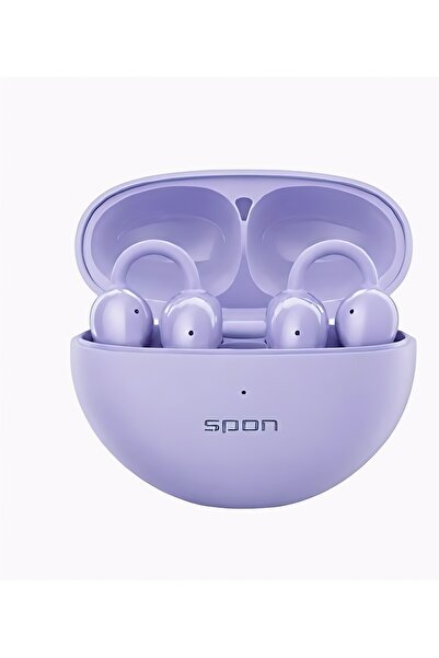 Spon High-Fidelity Wireless Earbuds with Bluetooth 6.0 Open-Ear Design, Long-...