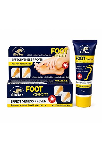 alatar Intensive Foot Repair Cream with Urea 30% & Aloe Vera for Dry & Cracke...