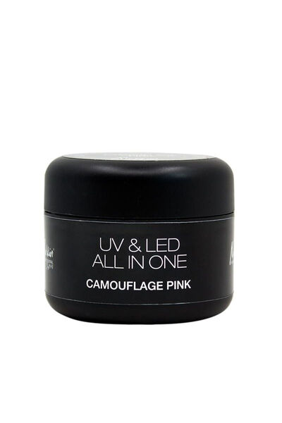 Melkior Gel UV & LED totul într-unul ROZ CAMUFLAJ 40 ml