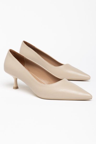 CHICELLA Tallinn Beige Skin Women's Heeled Shoes