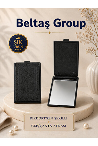 Beltaş Group Cep Aynası Katlanabilir Portatif Çanta İçi Küçük Ayna (9 cm X5,5...