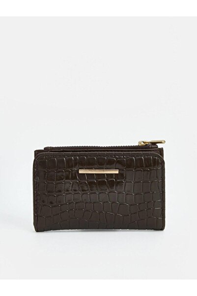 LC Waikiki Crocodile Patterned Women's Wallet (W6)