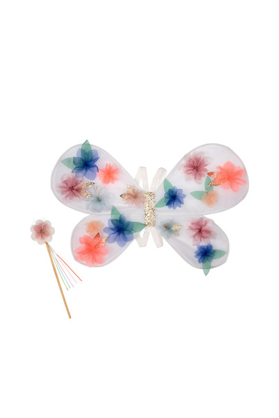 Meri Meri Set cu aripi si bagheta - Delicate Flowers -