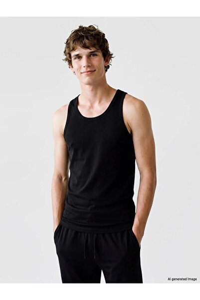 LC Waikiki U Neck Men's Undershirt 2-Pack (W6)