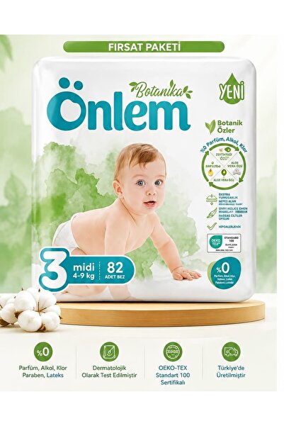 ÖNLEM botanica çocuk bezi 3 numara