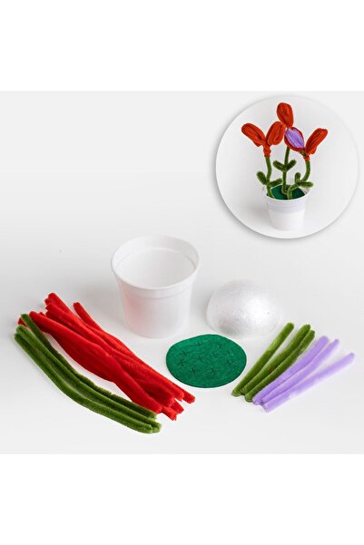 OEM Kit creativ DIY pentru ghiveci de flori - Creează-ți propria plantă în gh...