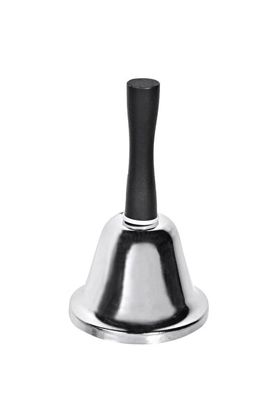 OEM Clopot metalic 13cm - Argintiu cu mâner negru